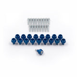 Rocker Cover Dress-Up Bolt set for EVO 10 Engines 072-008-BLUE