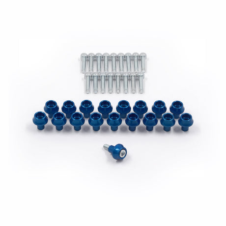 Rocker Cover Dress-Up Bolt set for EVO 10 Engines 072-008-BLUE
