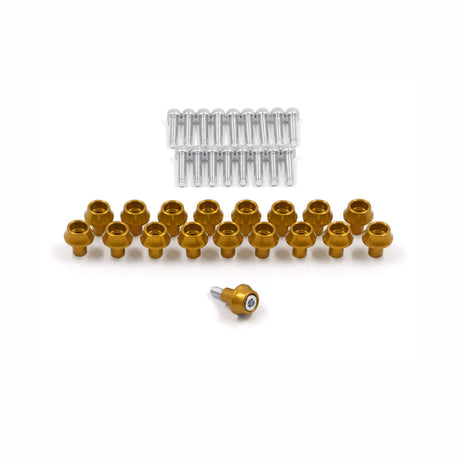 Rocker Cover Dress-Up Bolt set for EVO 10 Engines 072-008-GOLD