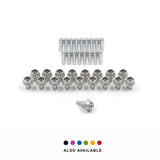 Rocker Cover Dress-Up Bolt set for EVO 10 Engines 072-008-SILVER