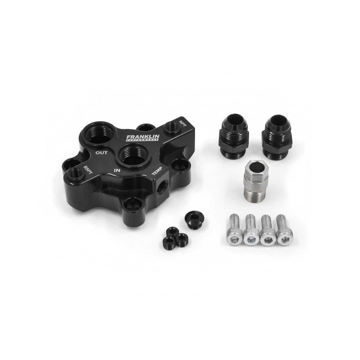 Oil Filter Relocation & Cooling Kit – Nissan RB Bolt-On Version with Aeroflow Oil Cooler