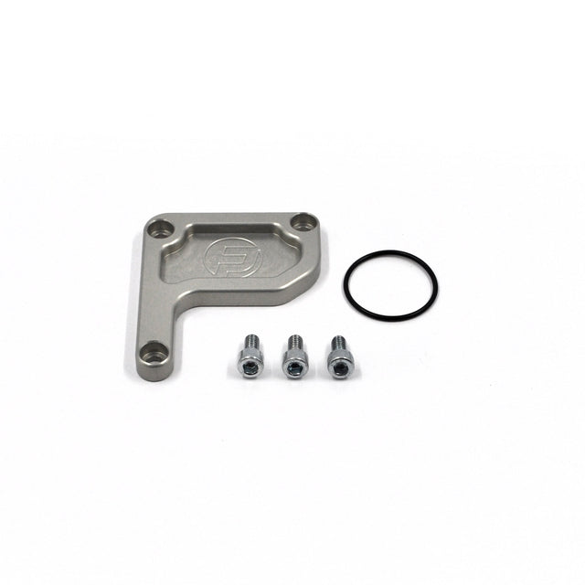 OMP Blanking Plate for 13B FD S5, FD Engines 018-008-SILVER