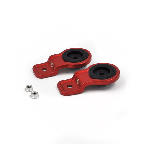 Billet Radiator Bracket Set for Nissan R32 / R33 & R34 033-007-RED, 033-010