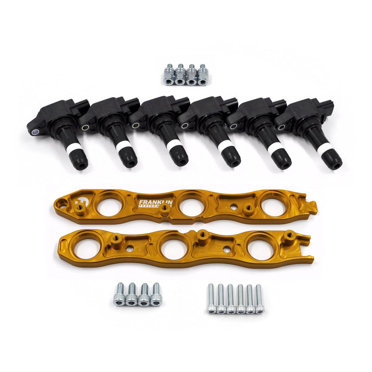 VR38 Coil Conversion Kit for Nissan RB Engines 069-005-GOLD, 069-020, 6 x 22448-JF00B