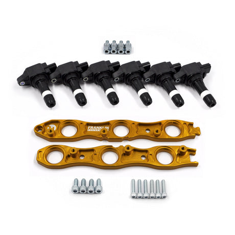 VR38 Coil Conversion Kit for Nissan RB Engines 069-005-GOLD, 069-020, 6 x 22448-JF00B