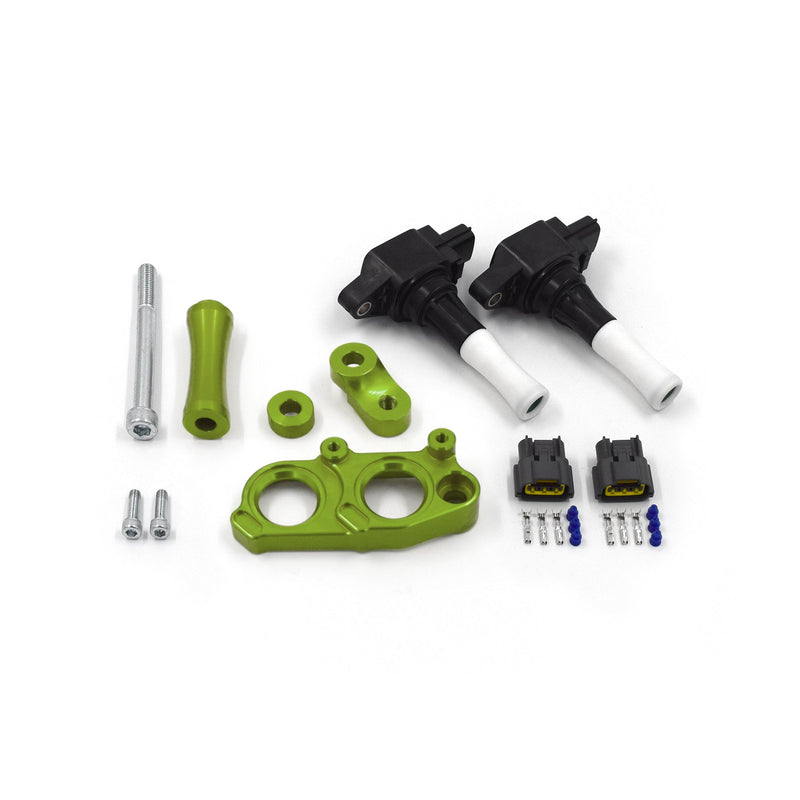VR38 Coil Kit for Mazda 13B Rotary Engines 069-008-GREEN, 2x 22448-JF00B