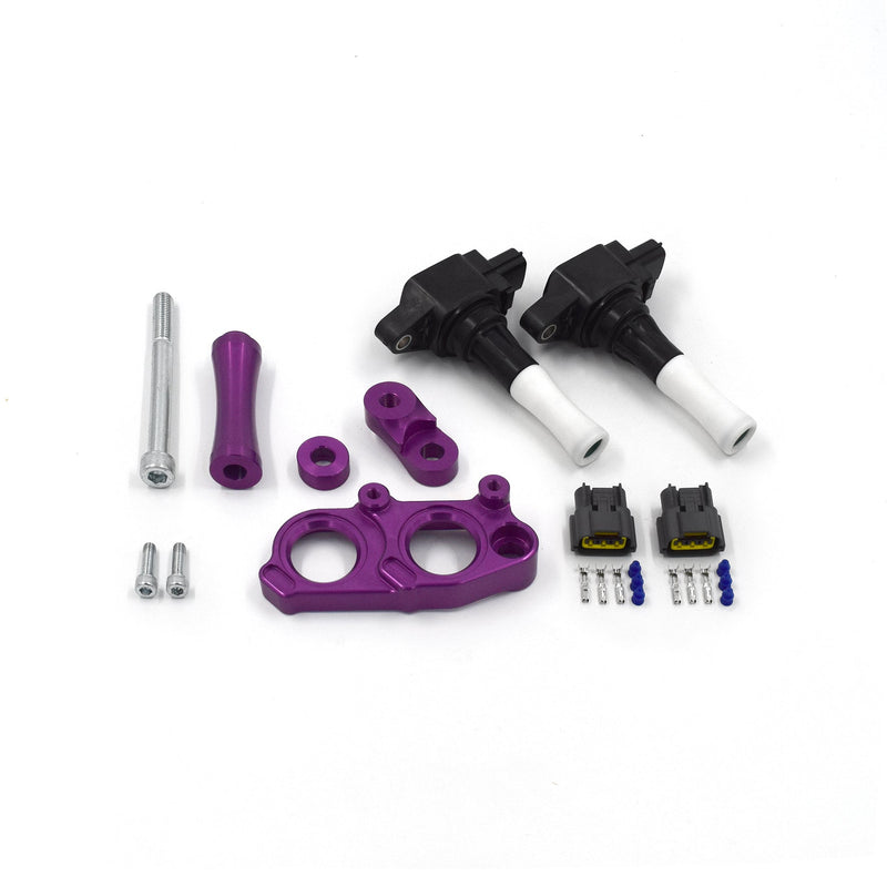 VR38 Coil Kit for Mazda 13B Rotary Engines 069-008-PURPLE, 2x 22448-JF00B