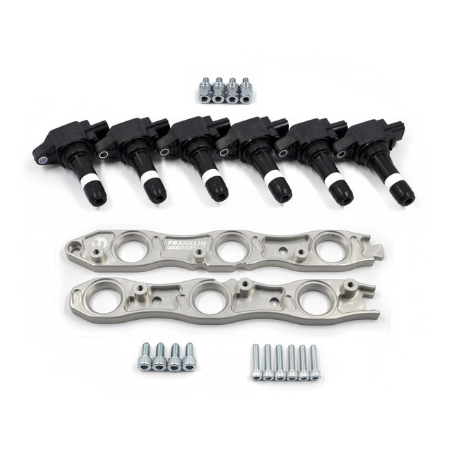 VR38 Coil Conversion Kit for Nissan RB Engines 069-005-SILVER, 069-020, 6 x 22448-JF00B