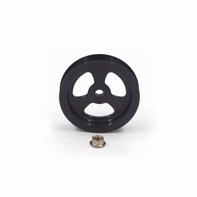 Billet Replacement Power Steering Pulley for FD RX7 043-017-BLACK