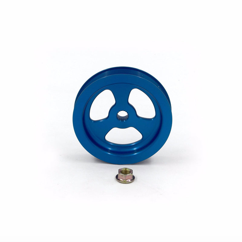 Billet Replacement Power Steering Pulley for FD RX7 043-017-BLUE