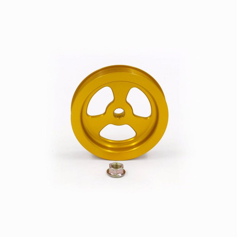 Billet Replacement Power Steering Pulley for FD RX7 043-017-GOLD