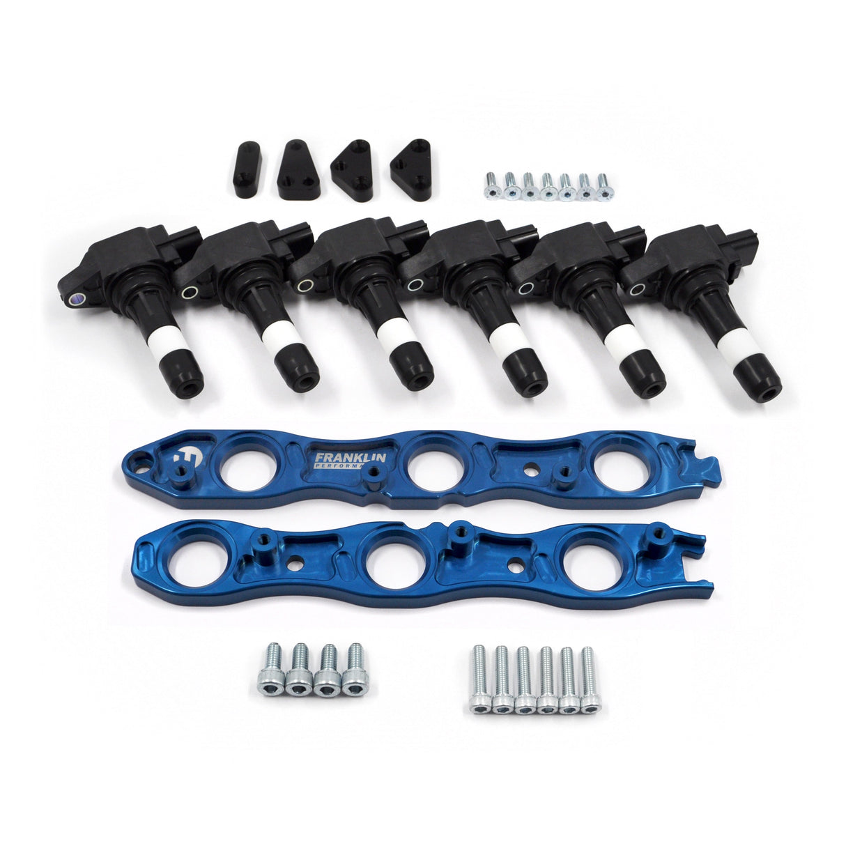 VR38 Coil Conversion Kit for Nissan RB Engines 069-005-BLUE, 069-021, 6 x 22448-JF00B