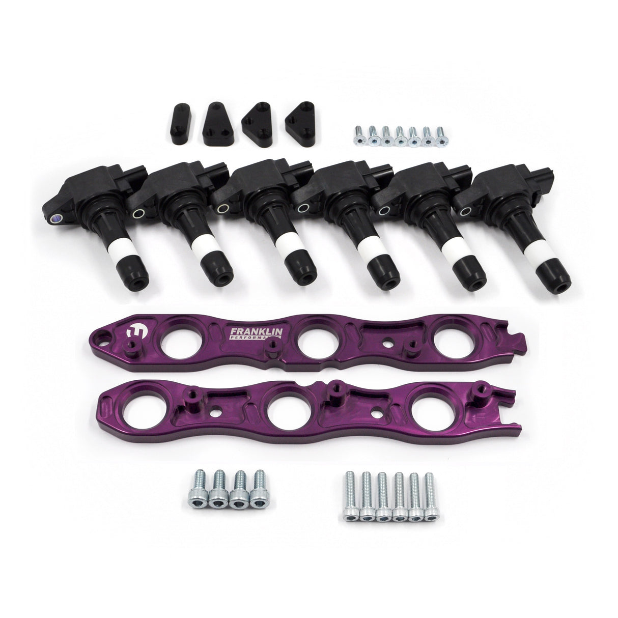 VR38 Coil Conversion Kit for Nissan RB Engines 069-005-PURPLE, 069-021, 6 x 22448-JF00B