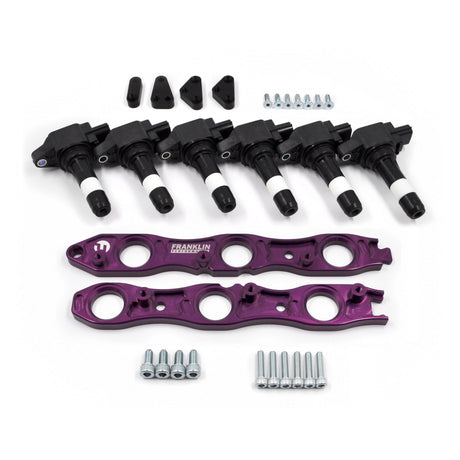 VR38 Coil Conversion Kit for Nissan RB Engines 069-005-PURPLE, 069-021, 6 x 22448-JF00B