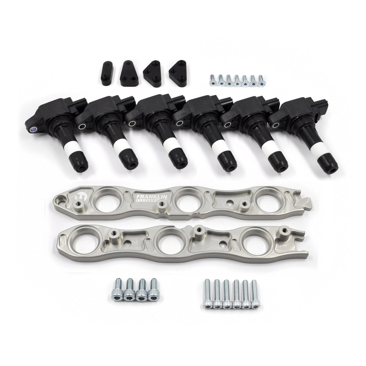 VR38 Coil Conversion Kit for Nissan RB Engines 069-005-SILVER, 069-021, 6 x 22448-JF00B