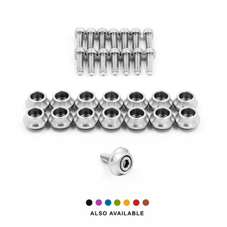 Rocker Cover Dress-Up Kit for Nissan SR20 072-002-SILVER