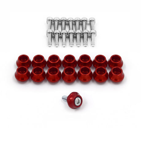 Rocker Cover Dress-Up Kit for Nissan SR20 072-002-RED