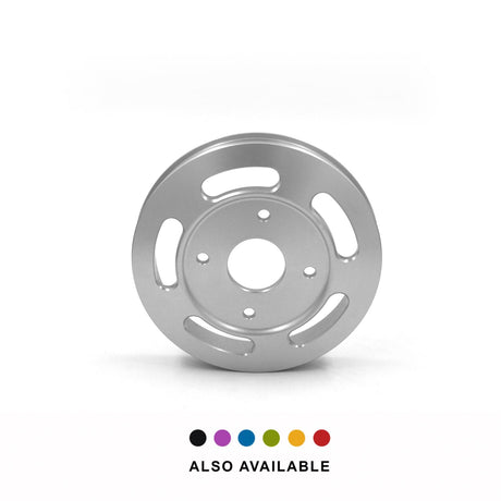Billet Underdrive Water Pump Pulley for Nissan RB Engines 081-005 SILVER-140mm