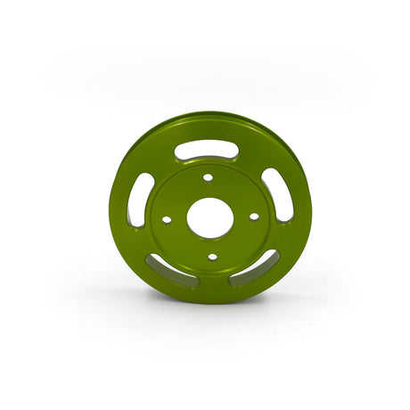 Billet Underdrive Water Pump Pulley for Nissan RB Engines 081-005 GREEN-140mm
