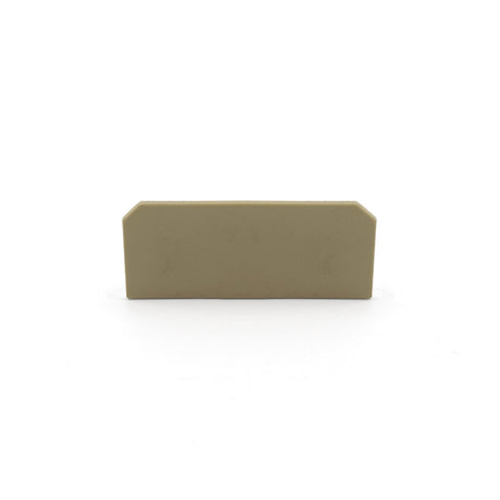 Conta-Clip AP SI-1 BG 2046.2 beige end plate for STK 1 and ST 2 series terminal blocks (Bag of 10)