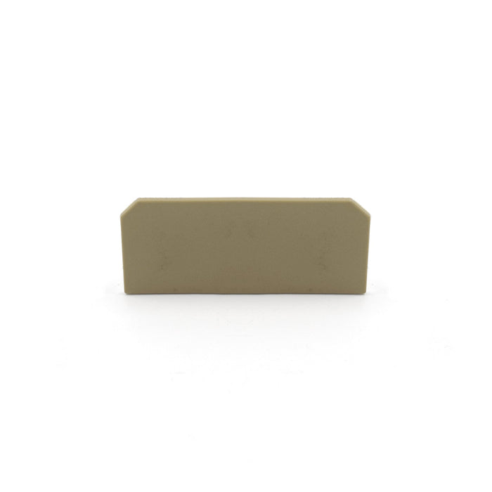 Conta-Clip AP SI-1 BG 2046.2 beige end plate for STK 1 and ST 2 series terminal blocks (Bag of 10)