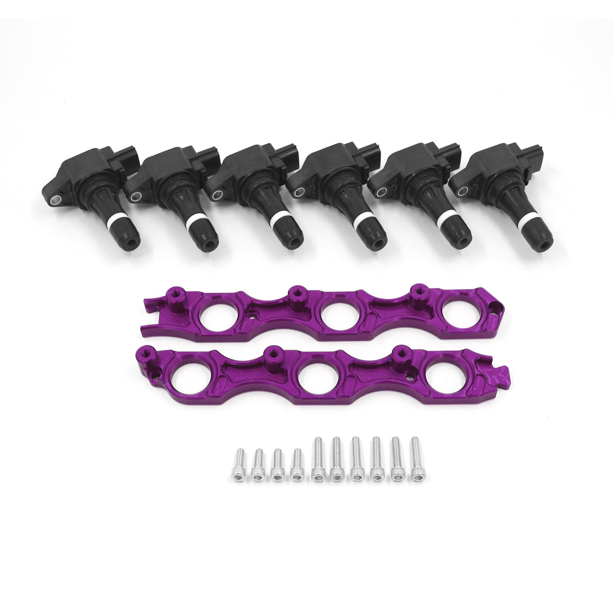 VR38 Coil Conversion Kit for Toyota JZ Engines 069-010 PURPLE, 6x 048-001, 6x 22448-JF00B
