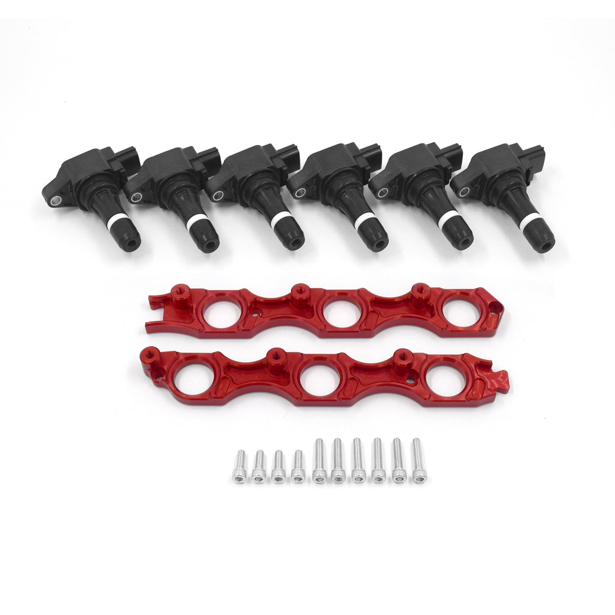 VR38 Coil Conversion Kit for Toyota JZ Engines 069-010 RED, 6x 048-001, 6x 22448-JF00B