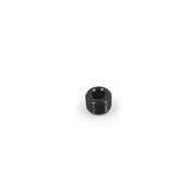 1/8" BSPT Pipe Plug 932-02-BSPT-BLACK