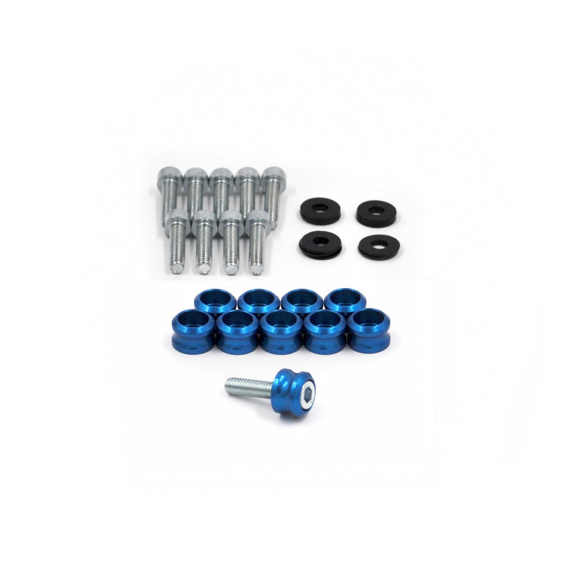 Rocker Cover Dress-Up Kit for Nissan RB20E, RB30E and RB30ET Engines 072-010 BLUE