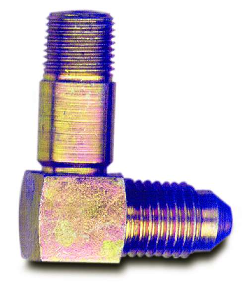 AFCO Fitting 1/8 NP To -4AN Tall 90 Degree Elbow - 7010-0017 7010-0017