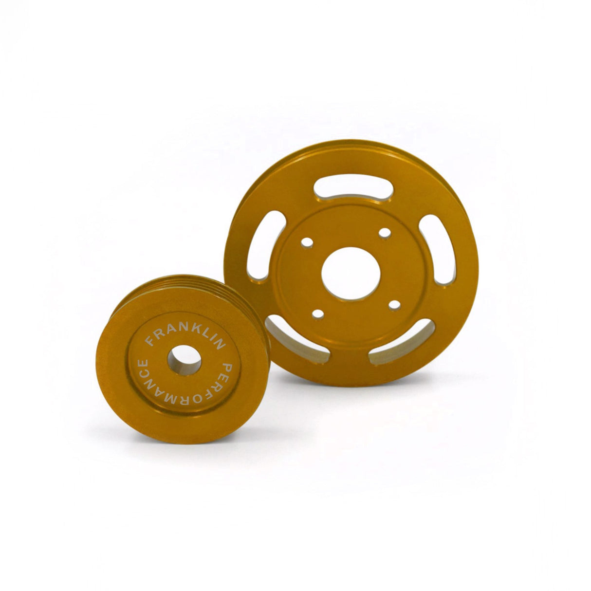 Billet Underdrive Pulley Set for Nissan RB Engines 081-005 GOLD-140mm, 081-007 GOLD