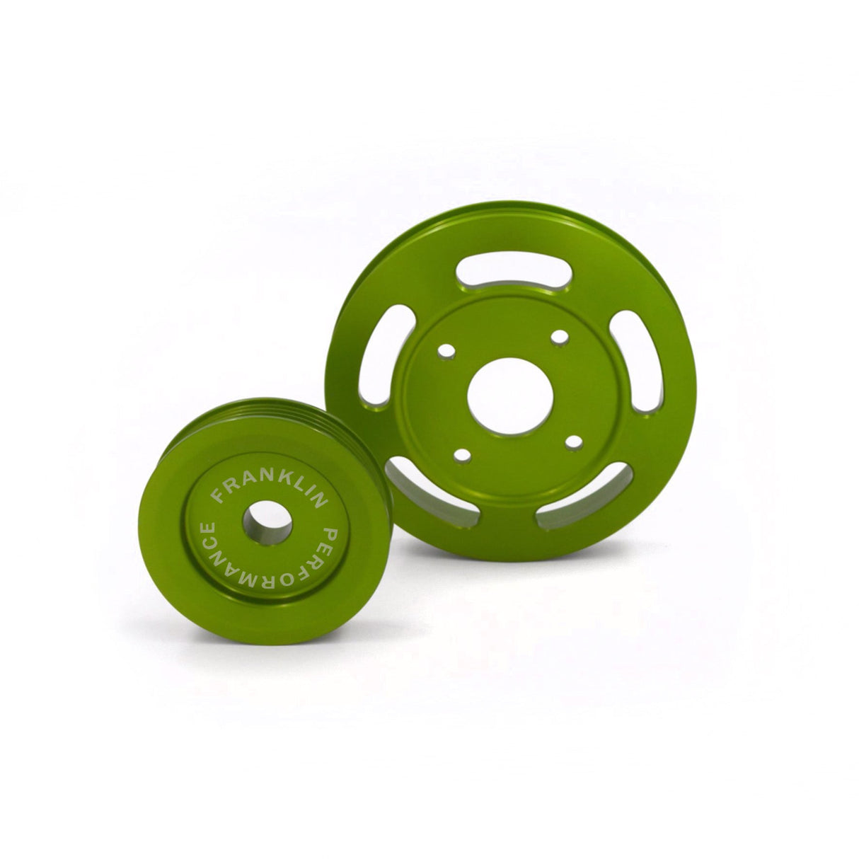 Billet Underdrive Pulley Set for Nissan RB Engines 081-005 GREEN-140mm, 081-007 GREEN