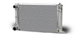 AFCO Aluminum Radiator Scirocco Left Hand Double Pass 1-1/2 Inlet 1-3/4 Outlet - 80105N 80105N