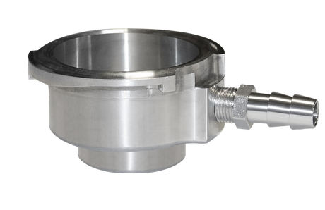 AFCO Billet Filler Neck With Overflow Barb - 80154BK 80154BK