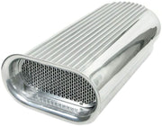 Holley Dual Hilborn Style Air Scoop, Polished Finished (HO7221) HO7221