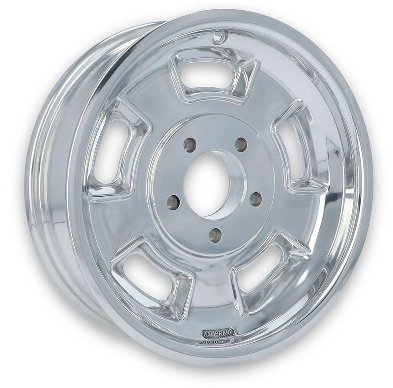 Holley Halibrand Sprint 15 x 4.5" Wheel, Polished (No Clearcoat) (HOHB008-025)