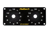 Haltech Dual Switch Panel Only - includes Yellow knob HT-010507