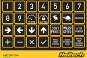Haltech Keypad Label Set HT-011500