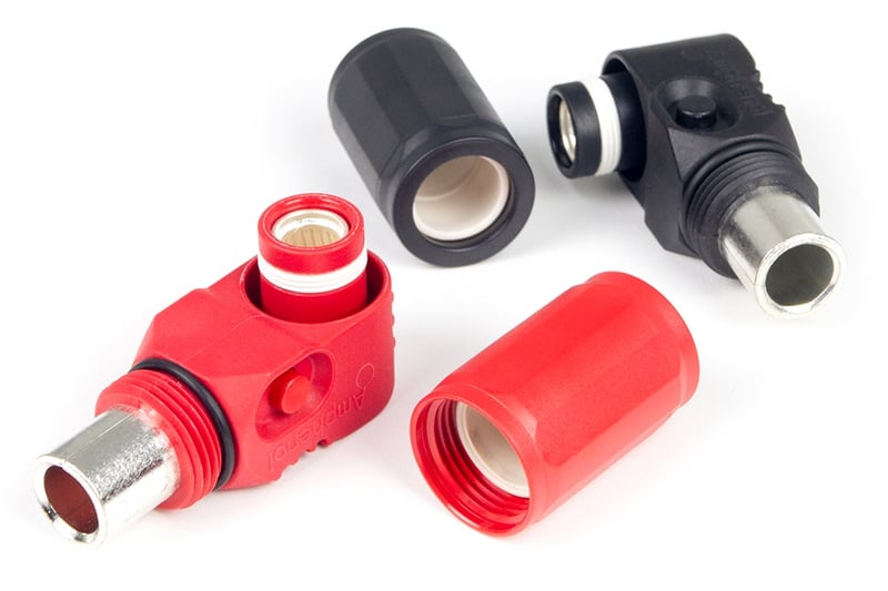 Haltech Plug set only - Surlok connectors red and black 200A - Suits Nexus R5 HT-030030