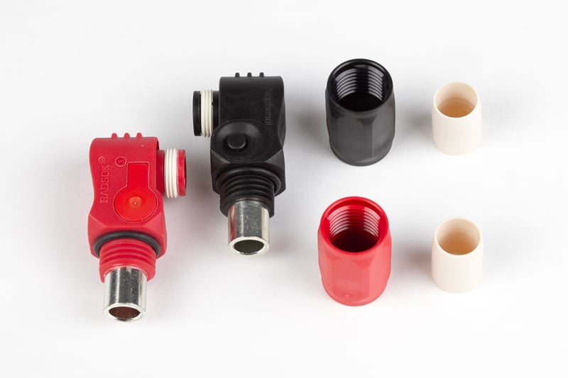 Haltech Plug set only - Surlok connectors red and black 120A - Suits Nexus R3 - HT-030031