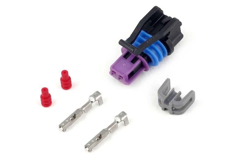 Haltech Plug and Pins Only - Delphi 2 pin GM style Coolant Temp HT-030411