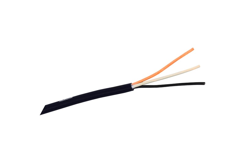 Haltech Cable - Multicore - 3 x 22AWG (Orange/Black/White) - 10M (32')