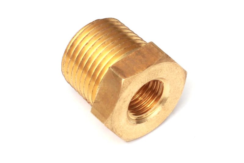 Haltech Adaptor - Brass 1/8"NPTF to 3/8"NPTF HT-120000