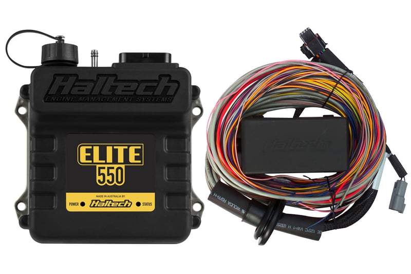 Haltech Elite 550 + Premium Universal Wire-in Harness Kit