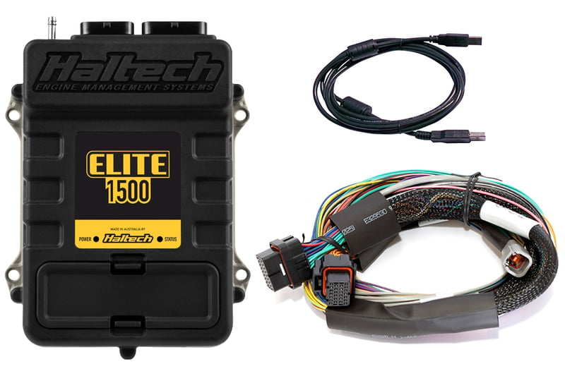 Haltech Elite 1500 + Basic Universal Wire-in Harness Kit 2.5m (8) HT-150902