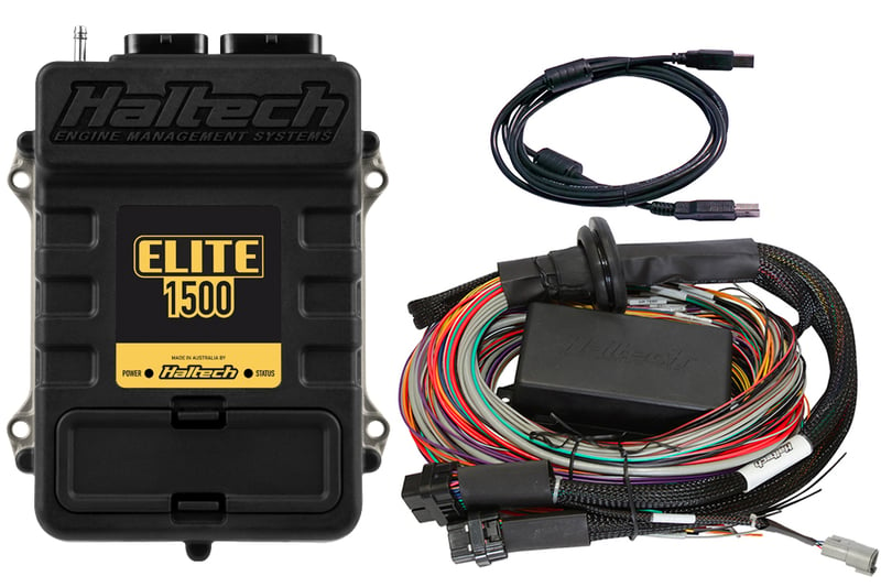 Haltech Elite 1500 + Premium Universal Wire-in Harness Kit