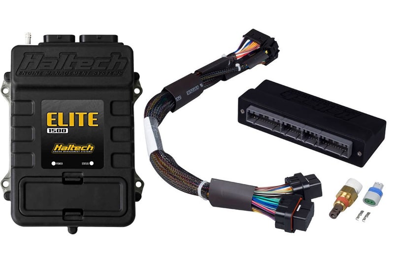 Haltech Elite 1500 PnP Adapt Harn ECU Kit - Mitsu EVO 1-3 & GSR HT-150936