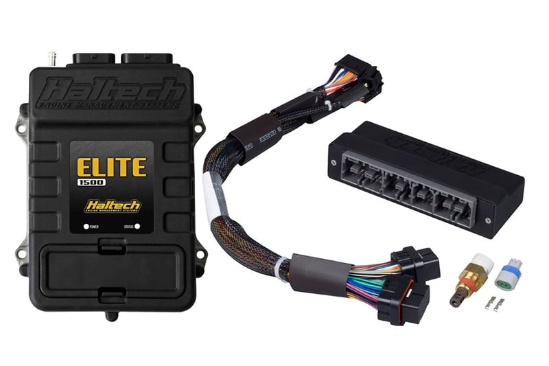 Haltech Elite 1500 PnP Adapt Harn ECU Kit - Mitsu VR4 & Eclipse 1G HT-150942