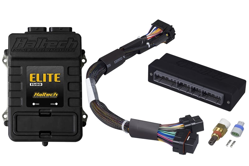 Haltech Elite 1500 PnP Adapt Harn ECU Kit - Mitsu EVO 4-8 & 2G HT-150945