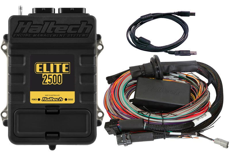 Haltech Elite 2500 + Premium Universal Wire-in Harness Kit